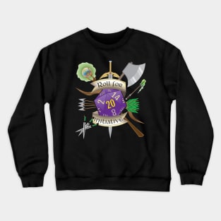 Roll For Initiative Crewneck Sweatshirt